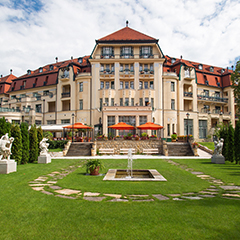Ensana Thermia Palace Health Spa Hotel im slowakischen Rheuma-Kurort Piešťany